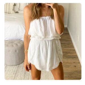 NWOT Off the Shoulder Romper